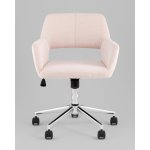 Стул офисный ROSS рогожка светло-розовый