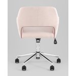 Стул офисный ROSS рогожка светло-розовый