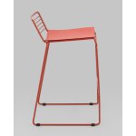 Стул полубарный Danny бордовый с подушкой