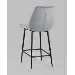 Стул полубарный Флекс велюр велютто серый 2 шт.