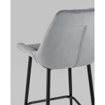 Стул полубарный Флекс велюр велютто серый 2 шт.