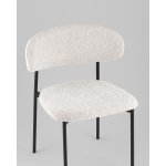 Стул Sevyn букле светло-серый