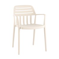 Стул Siena пластик бежевый