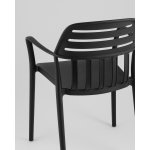 Стул Siena пластик черный