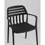 Стул Siena пластик черный