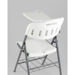 Стул складной банкетный со столиком и полкой