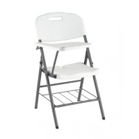 Стул складной банкетный со столиком и полкой