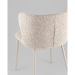 Стул Stag светло-серый серые ножки