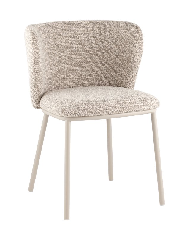 Стул Stag светло-серый серые ножки