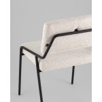 Стул Теллинг шенилл серо-бежевый