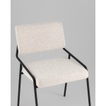 Стул Теллинг шенилл серо-бежевый