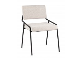 Стул Теллинг шенилл серо-бежевый