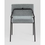 Стул Теллинг шенилл серо-синий