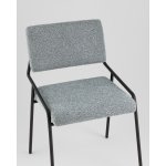 Стул Теллинг шенилл серо-синий