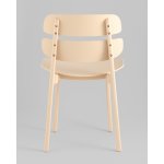 Стул обеденный Tony пластик желтый