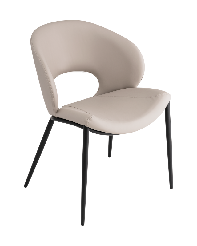 Стул Вивьен экокожа светло-бежевый