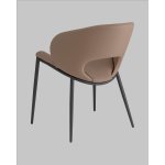 Стул Вивьен экокожа светло-коричневый