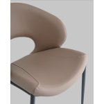 Стул Вивьен экокожа светло-коричневый