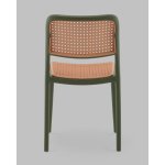 Стул Yona пластиковый зелёный