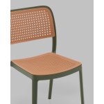 Стул Yona пластиковый зелёный