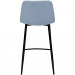 Стул полубарный Vicky серый