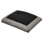 Оттоманка HUG светло-серый, экокожа