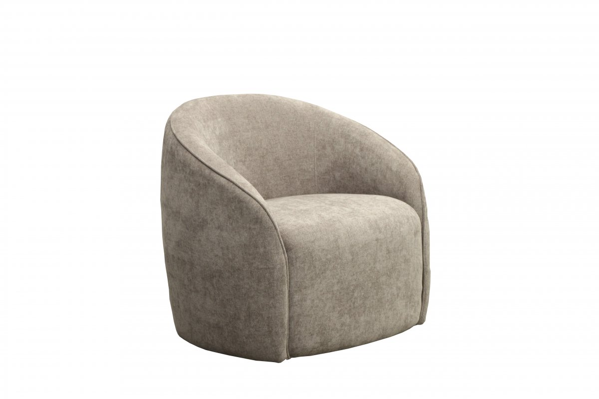 Кресло Grasp серый шенилл