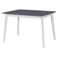 Стол Oslo раскладной 120-160x80x76см, Бетон Портленд, белый Стол Oslo раскладной 120-160x80x76см, Бетон Портленд, белый