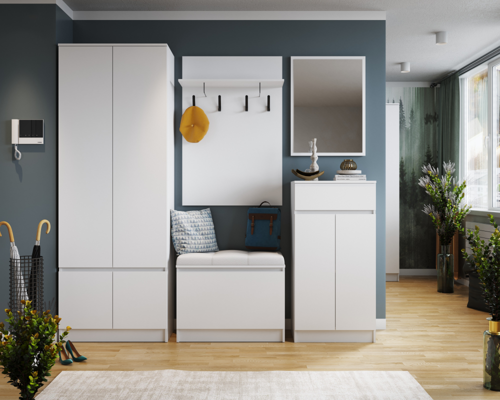 Прихожая Мэнкс Тумба МПТ-31 белый