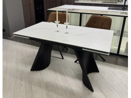 Стол ГОРАЦИО 180 цвет ОНИКС , керамика / Латте Стол ГОРАЦИО 180 цвет ОНИКС , керамика / Латте