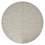 Стол Rudolf круглый раскладной 90-120x90x75см, Бетон слюда, чёрный Стол Rudolf круглый раскладной 90-120x90x75см, Бетон слюда, чёрный