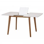 Стол Oslo раскладной 100-130x80x76см, Сосна Рандерс, орех миланский Стол Oslo раскладной 100-130x80x76см, Сосна Рандерс, орех миланский