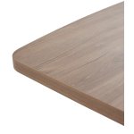 Стол АРИЗОНА 130 ДУБ КУНЕО / Черный каркас М-City