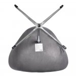 Кресло SWAN STYLE CHAIR серый, искусственная замша Кресло SWAN STYLE CHAIR серый, искусственная замша