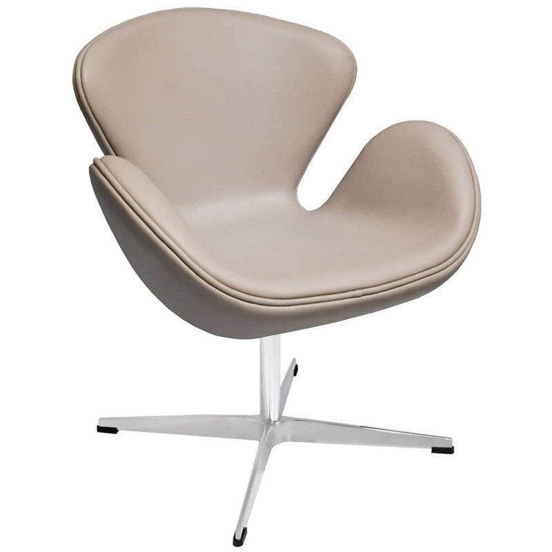 Кресло SWAN STYLE CHAIR латте Кресло SWAN STYLE CHAIR латте