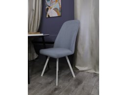 Стул ПРОВАНС 360 град. поворот. B28 Темно-серый, велюр / черный каркас, М-City