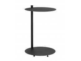 Журнальный столик Siara металл черный Журнальный столик Siara металл черный