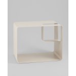 Журнальный столик Viwa металл светло-серый