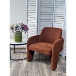 Кресло CUBE OTE SEA-500 Бронзовый,ткань/каркас металл в обивке бронзового цвета OTE SEA 500 ®DISAUR