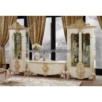 АТАЛАНТА Комплект 1-но дв.витрина (2ш)+тумба TV АТАЛАНТА Комплект 1-но дв.витрина (2ш)+тумба TV