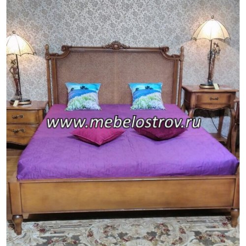 ПРОВАНС Кровать 1,6 с решеткой ПРОВАНС Кровать 1,6 с решеткой