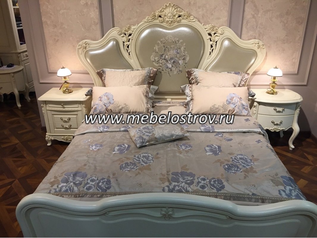 99081-А Санта Мария Кровать 180 (С ИЗНОЖЬЕМ)