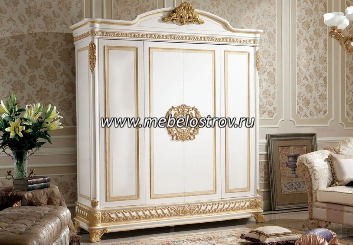 МОНАРХ Е62 Шкаф 4-х дверный платяной