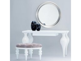 Туалетный столик PALERMO отделка белый блестящий лак