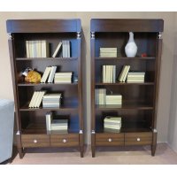 Стеллаж MESTRE отделка шпон вишни C (Cherry С)