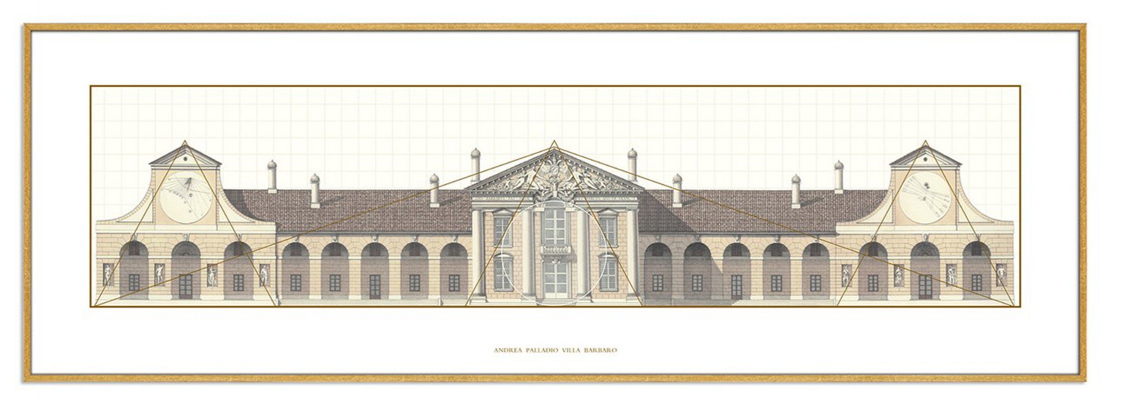 Постер IMMAGINE отделка рама черного цвета, закаленное стекло