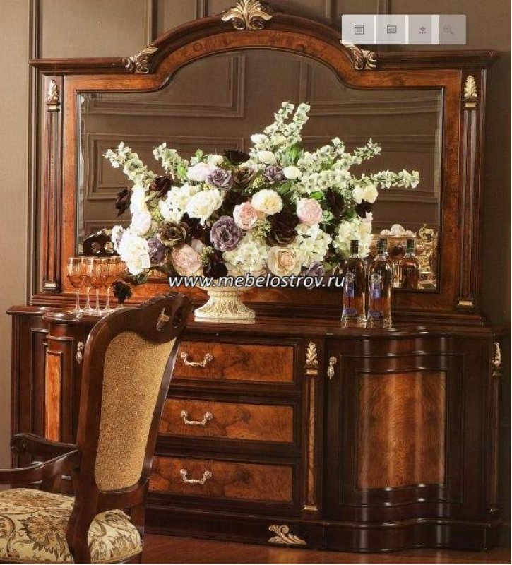 Зеркало к комоду "Карпентер 216"