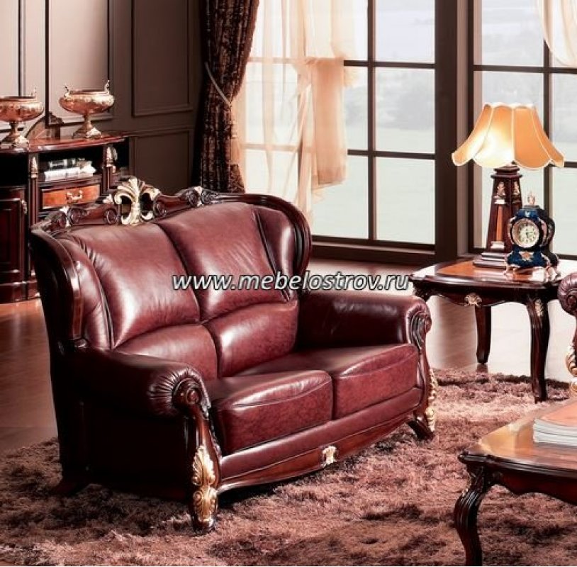 CARPENTER 216 (КАРПЕНТЕР 216) Диван 2- х местный В (кожа)