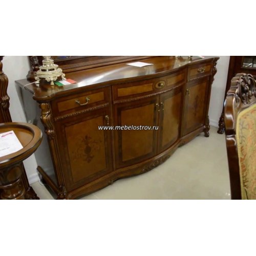 РАМИНА Комод столовый с деревянными створками (буфет)