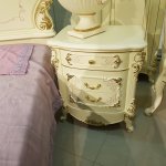 РОЯЛ КОМПЛЕКТ : Кровать 1,8 + 2 Тумбочки + Туалетный стол + Пуф + 6 дв. шкаф